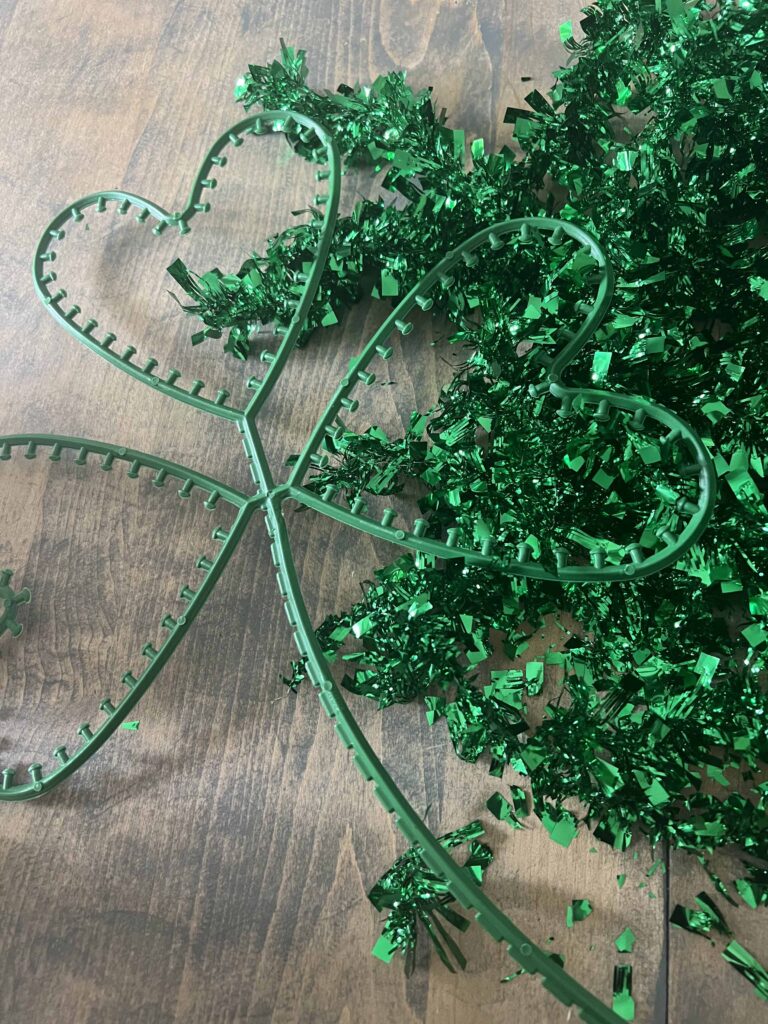 Shamrock topiary DIY