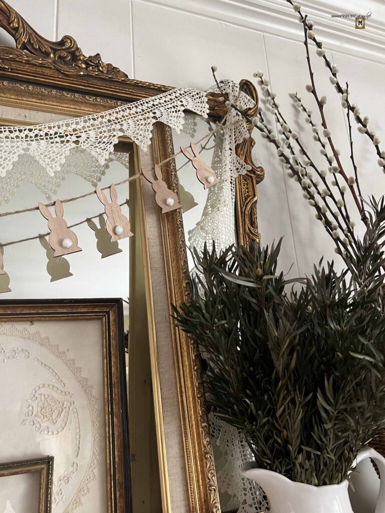 easiest bunny garland DIY ever