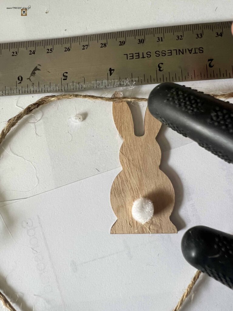 easiest bunny garland DIY ever