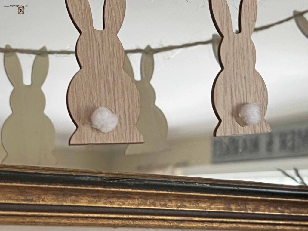 easiest bunny garland DIY ever