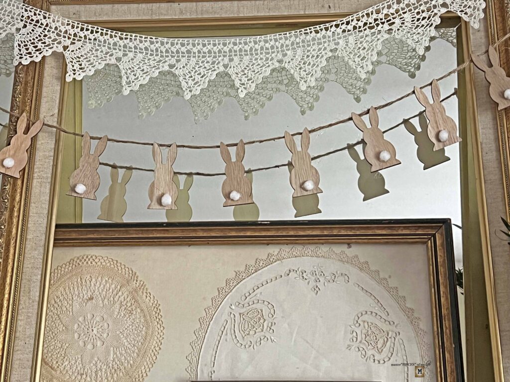 easiest bunny garland DIY ever