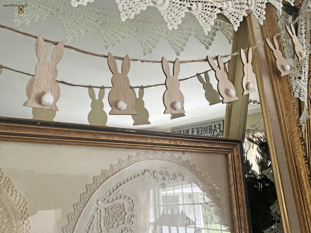 easiest bunny garland DIY ever