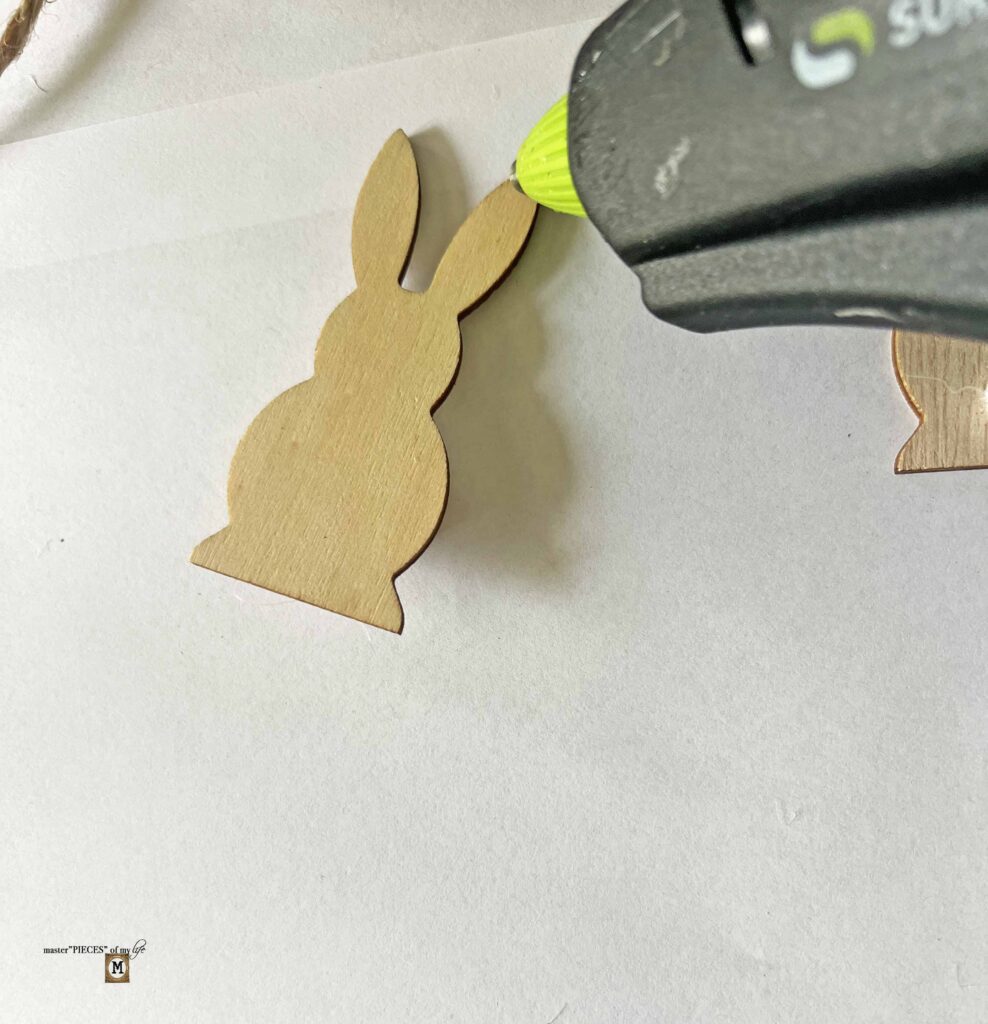 easiest bunny garland DIY ever