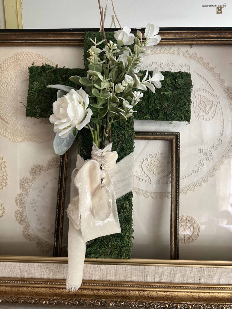 moss cross DIY