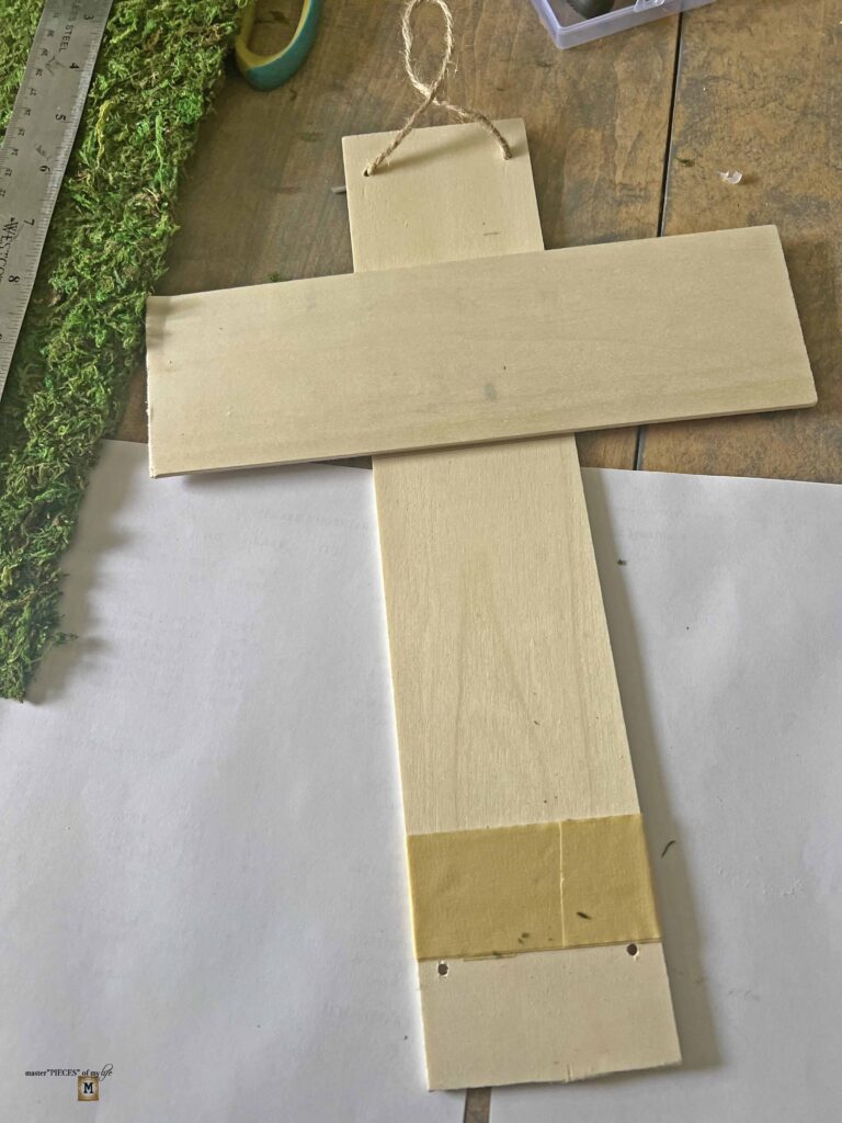 moss cross DIY