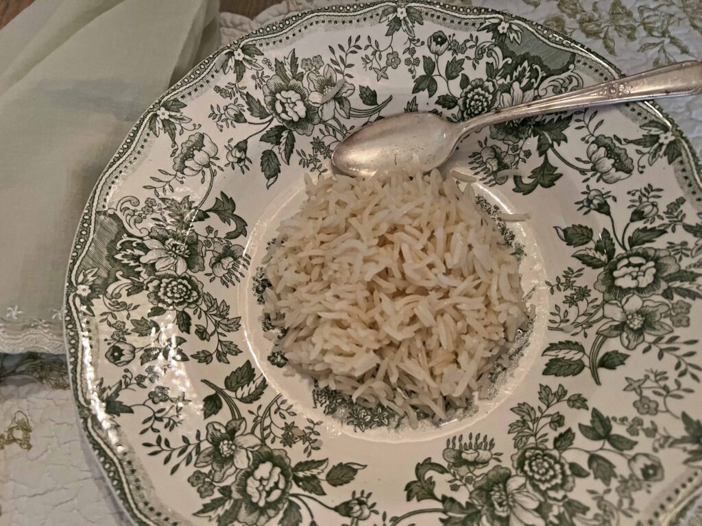 a flavorful & fluffy rice recipe