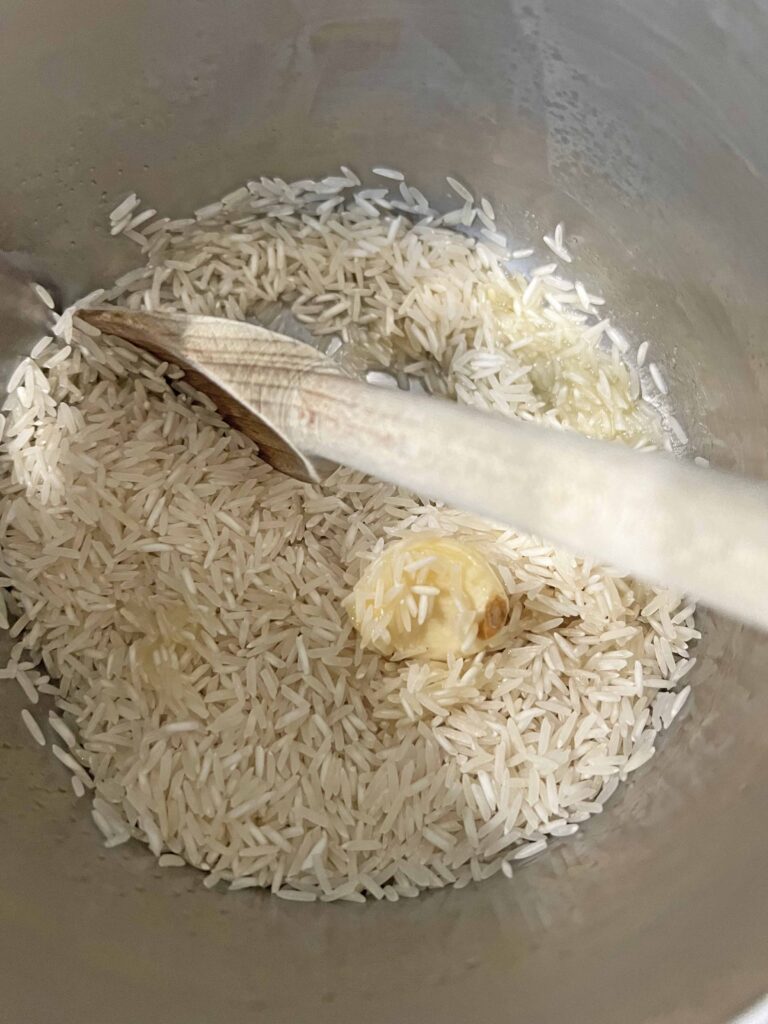 a flavorful & fluffy rice recipe