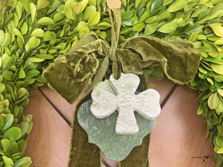Air-Clay Shamrock Charm DIY for St. Patrick’s Day