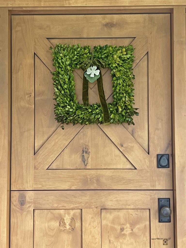 air-clay shamrock charm DIY for St. Patrick's Day