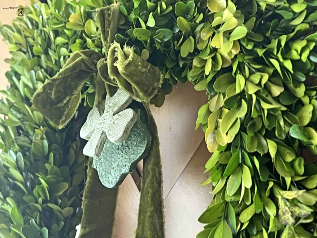 air-clay shamrock charm DIY for St. Patrick's Day