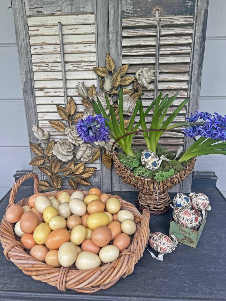 Thrifted Goodies Basket finds & up-cycles