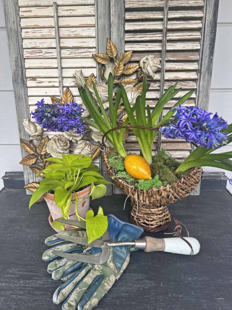 Thrifted Goodies Basket finds & up-cycles