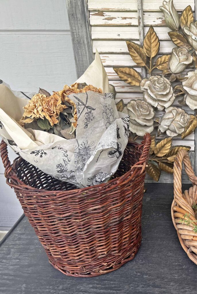 Thrifted Goodies Basket finds & up-cycles