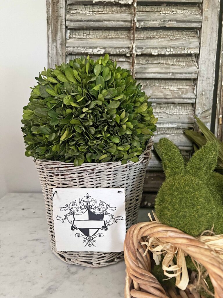 Thrifted Goodies Basket finds & up-cycles