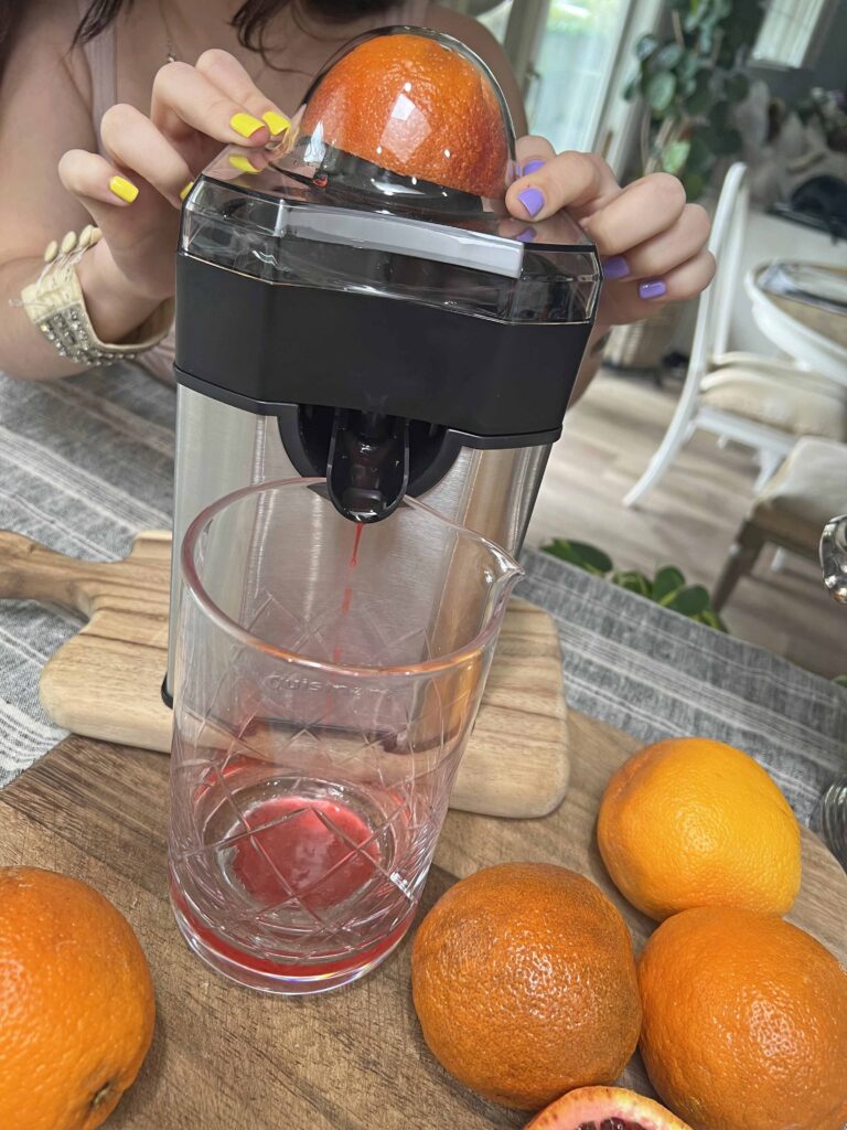 fresh blood orange mimosa recipe