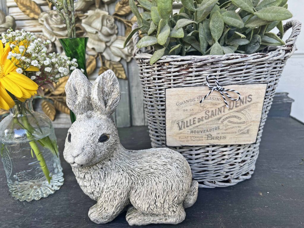 easy thrift store basket make-overs