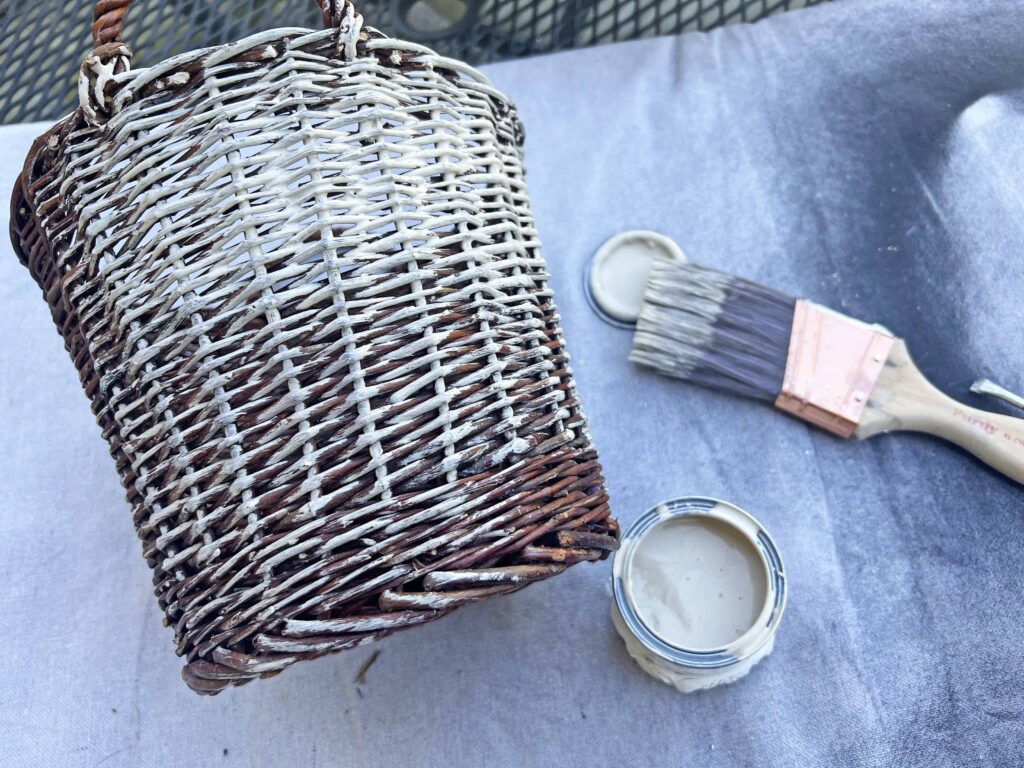 easy thrift store basket make-overs