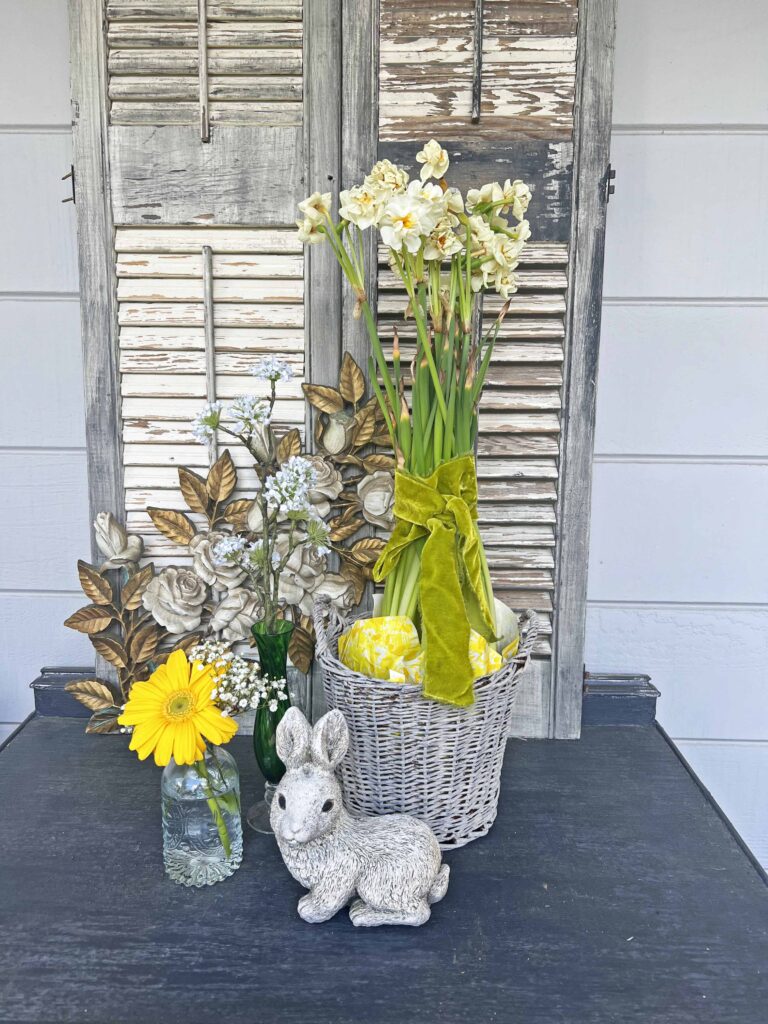 easy thrift store basket make-overs