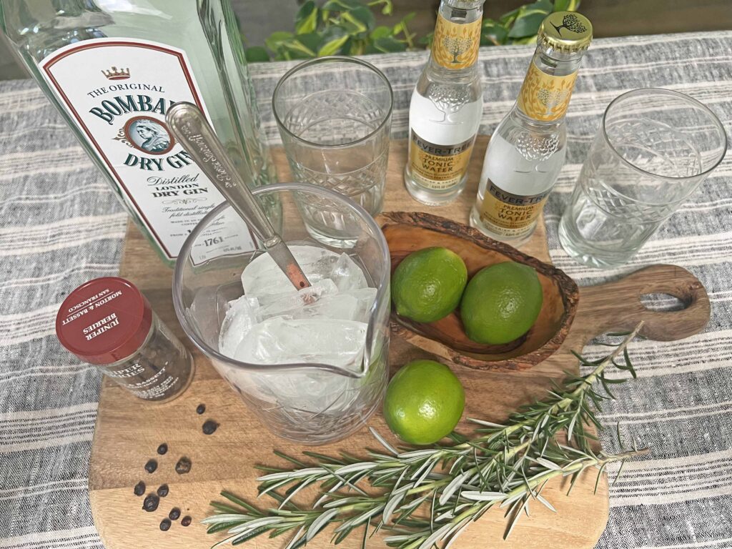 gin & tonic at home