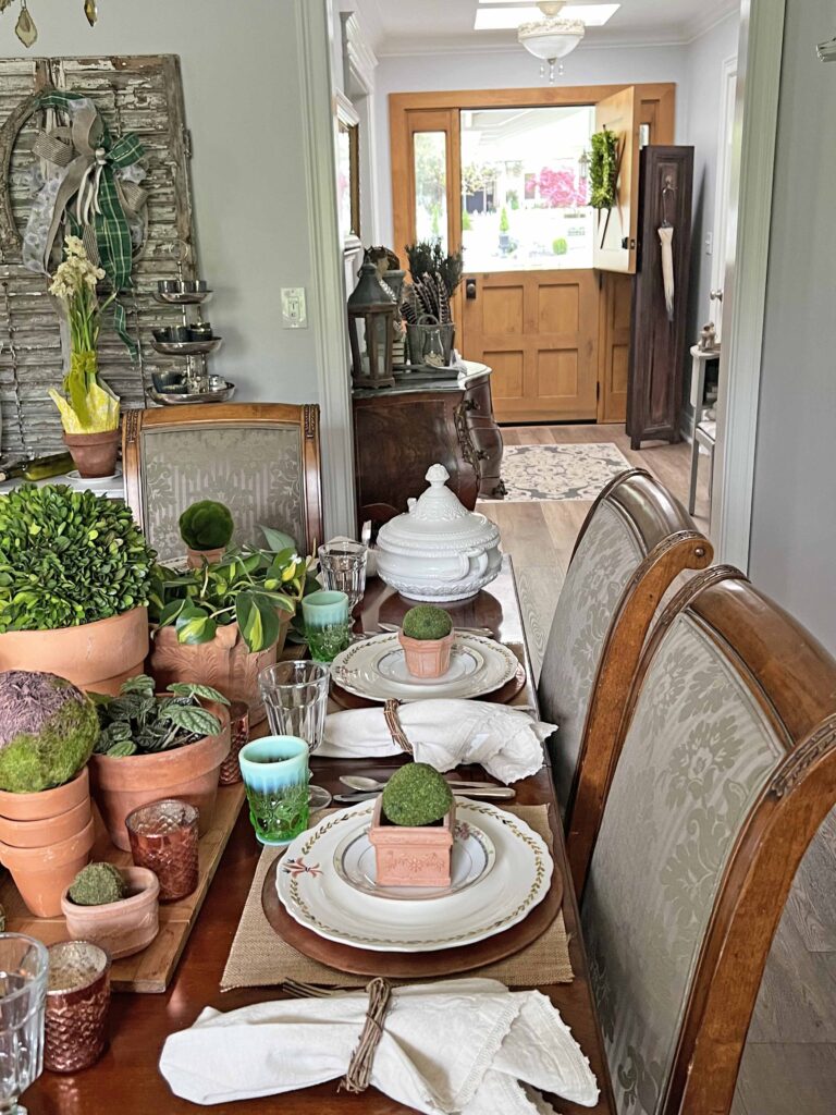 terra cotta inspire table styling