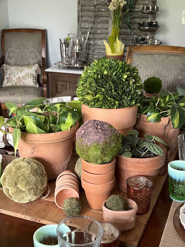 terra cotta inspire table styling