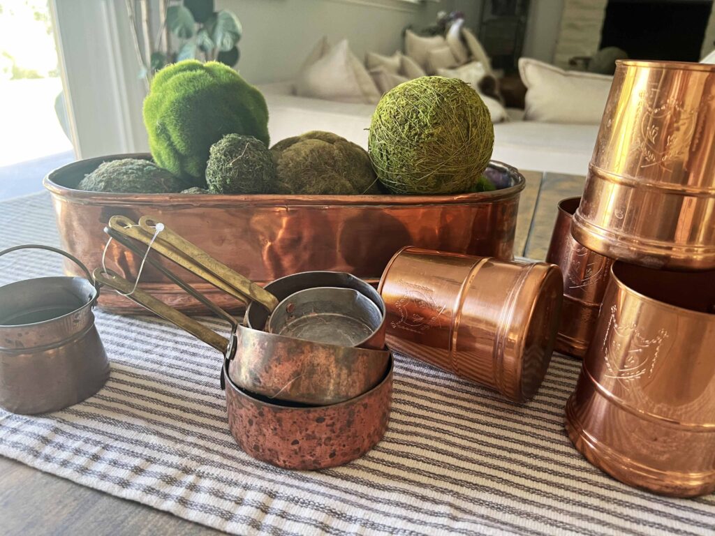 thrifted copper finds