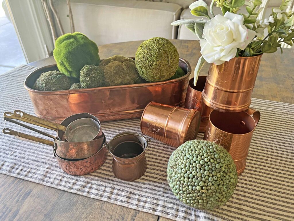 thrifted copper finds