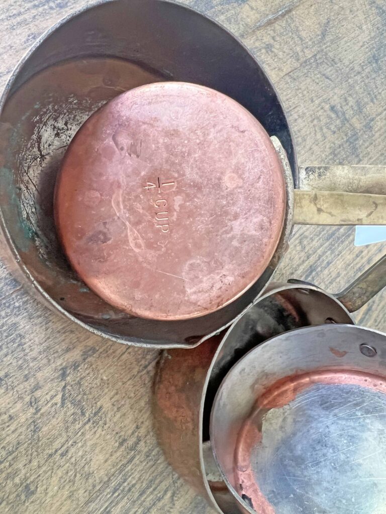 thrifted copper finds