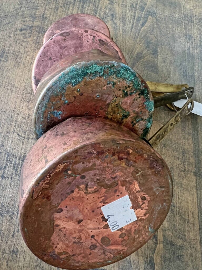 thrifted copper finds