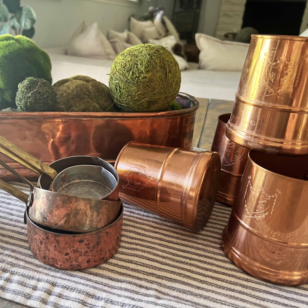 thrifted copper finds