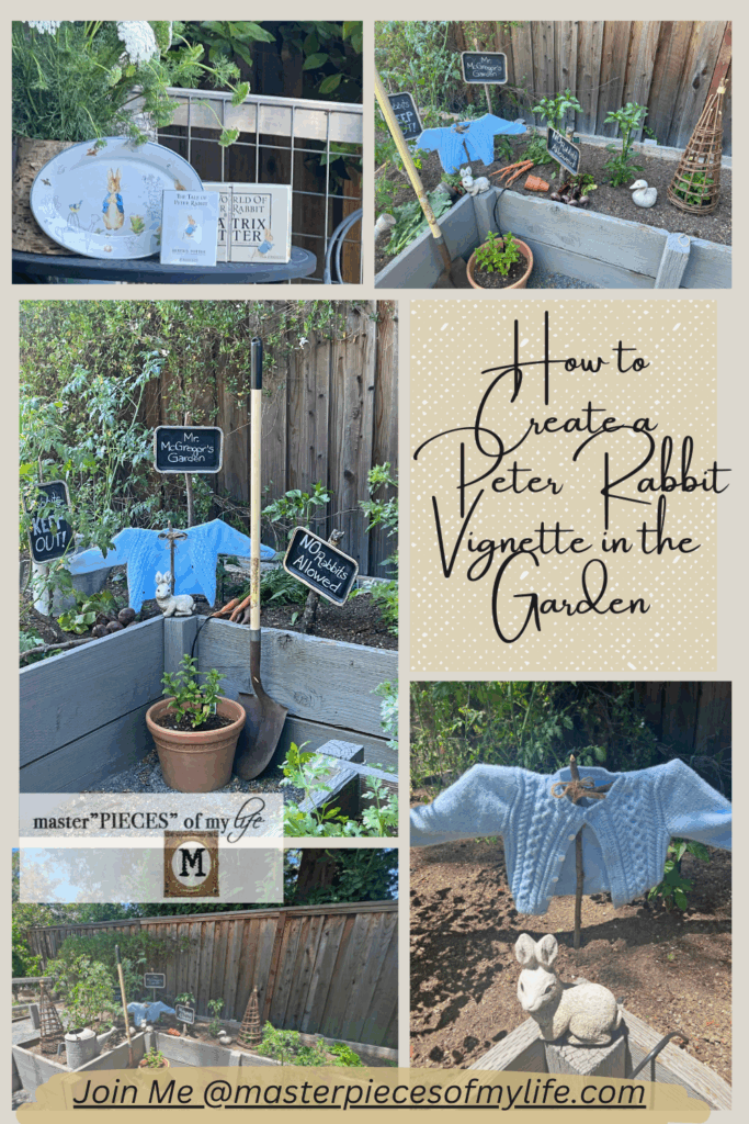 Peter Rabbit Garden Vignette Pinterest