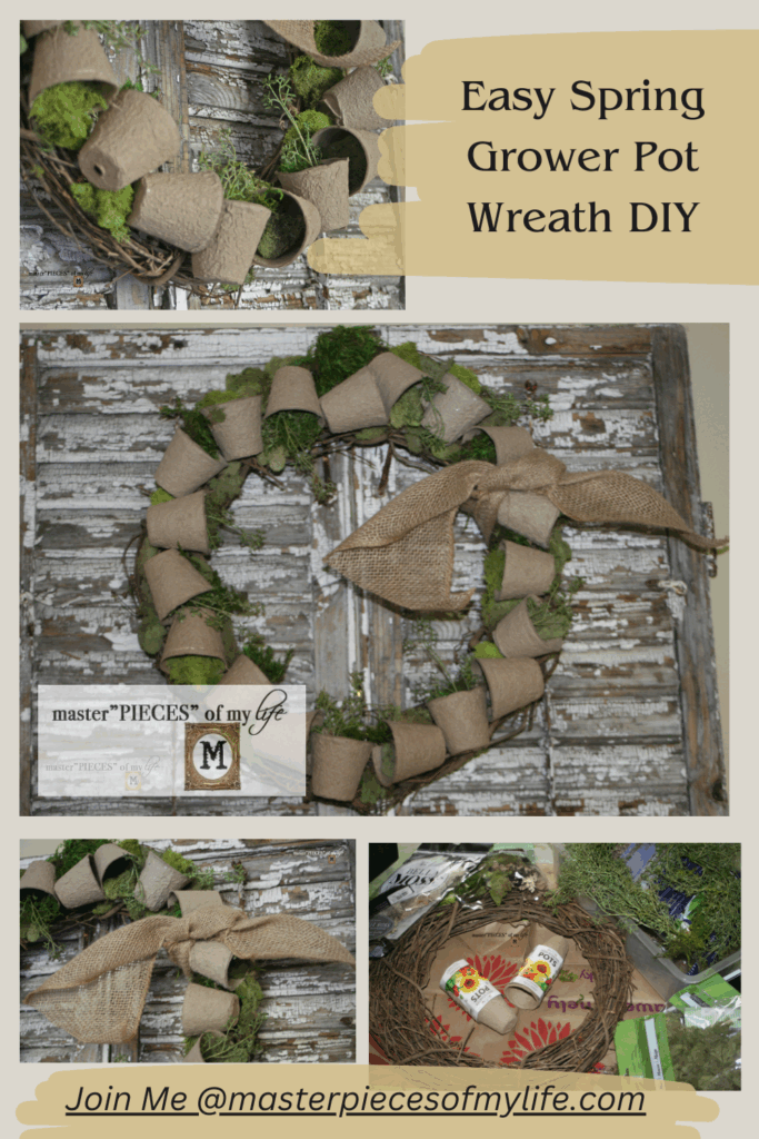 easy spring grower pot DIY