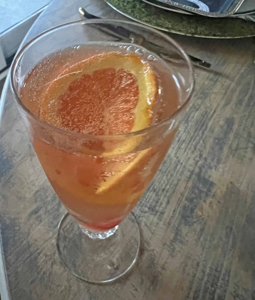classic champagne cocktail