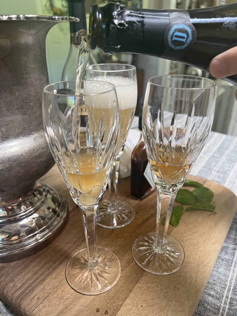 classic champagne cocktail