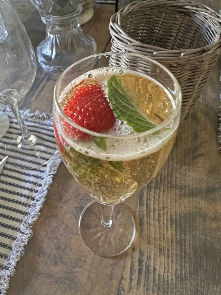 classic champagne cocktail