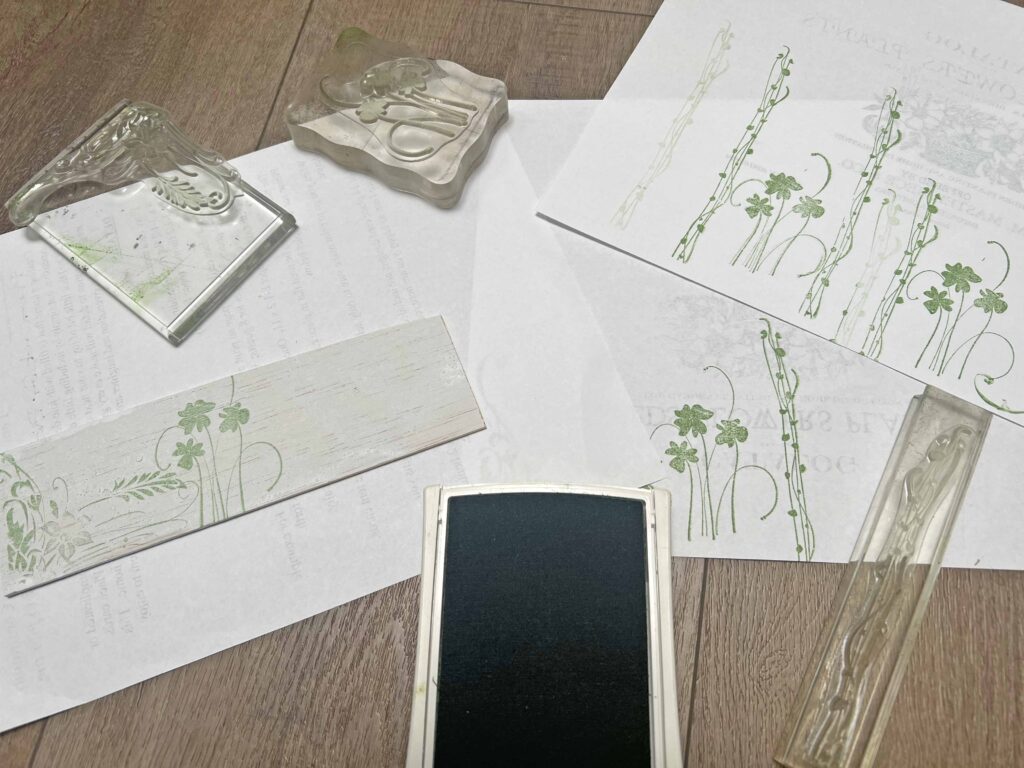 thrifted basket seed box DIY