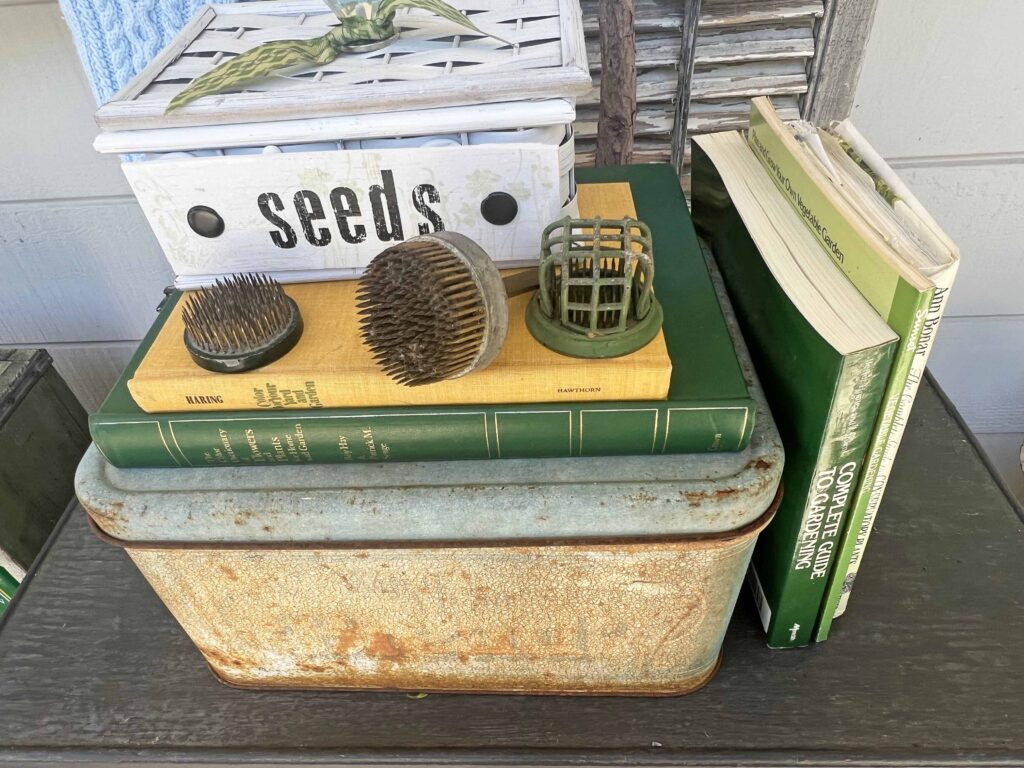 unique garden thrifted finds