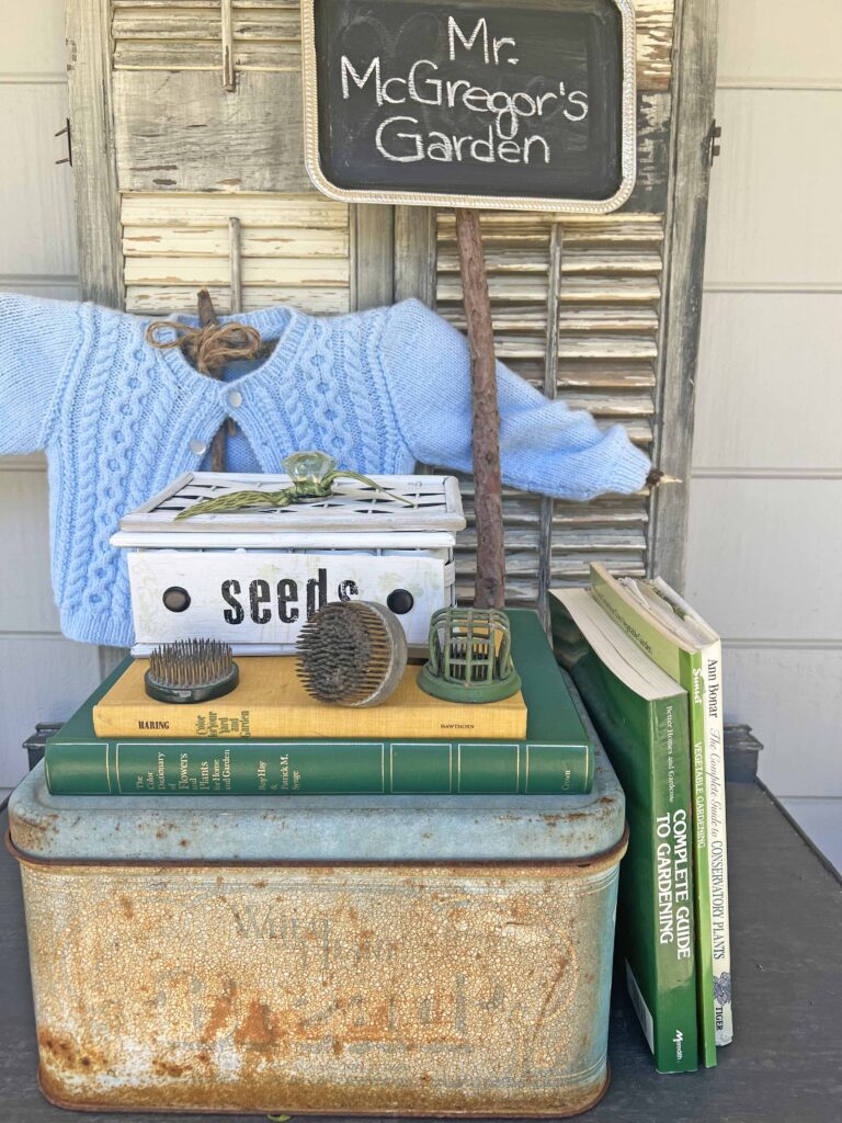 unique garden thrifted finds