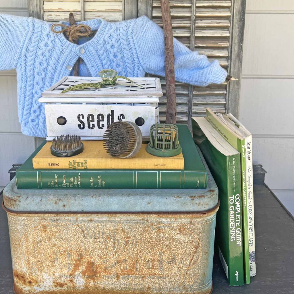 unique garden thrifted finds