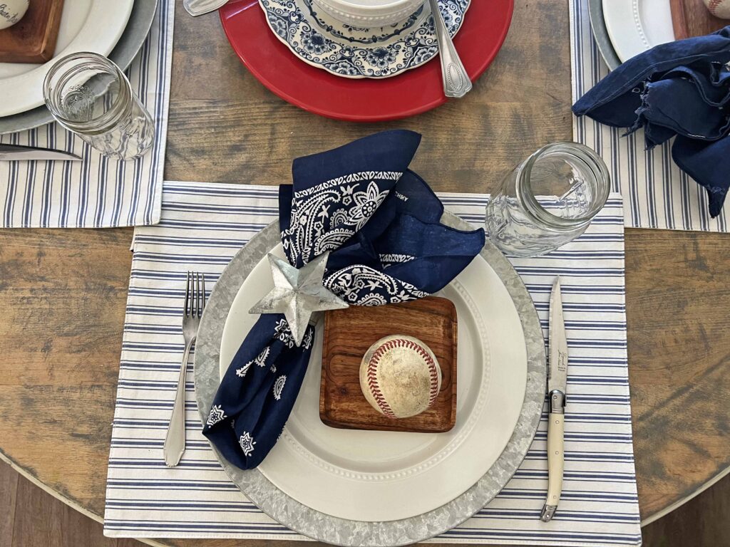 America's favorite pastime table