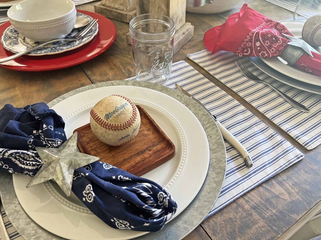 America's favorite pastime table