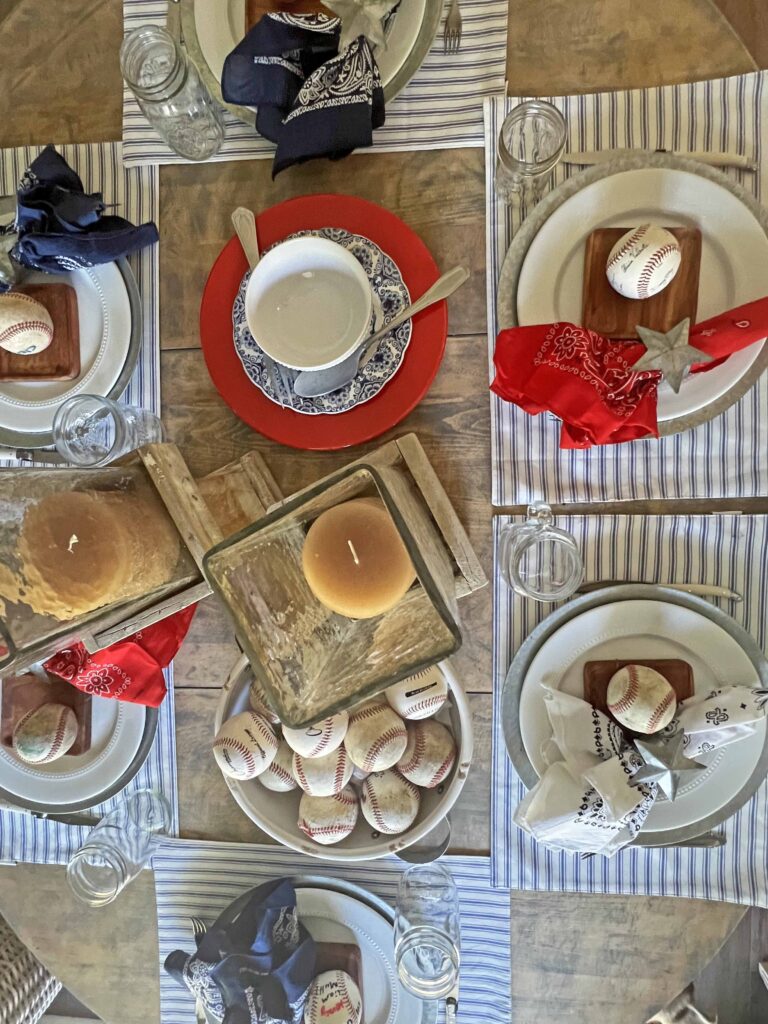 America's favorite pastime table