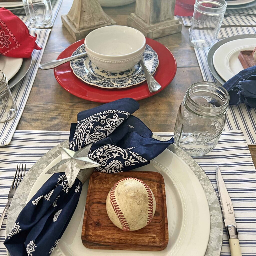 America's favorite pastime table