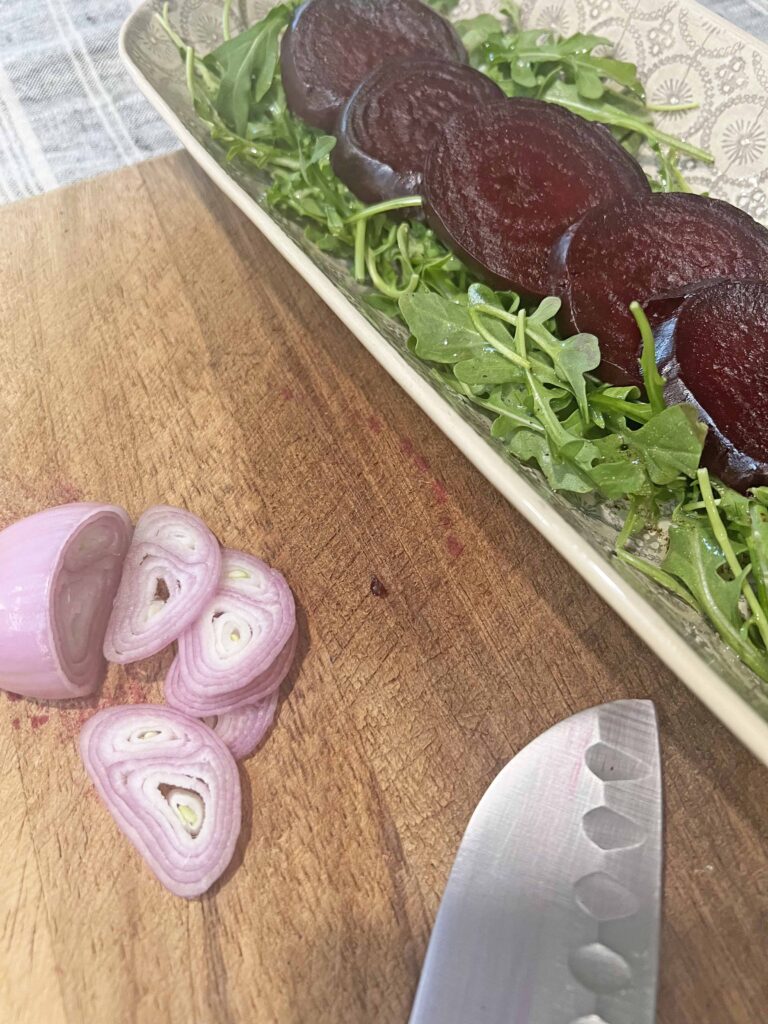 beet salad feta pear