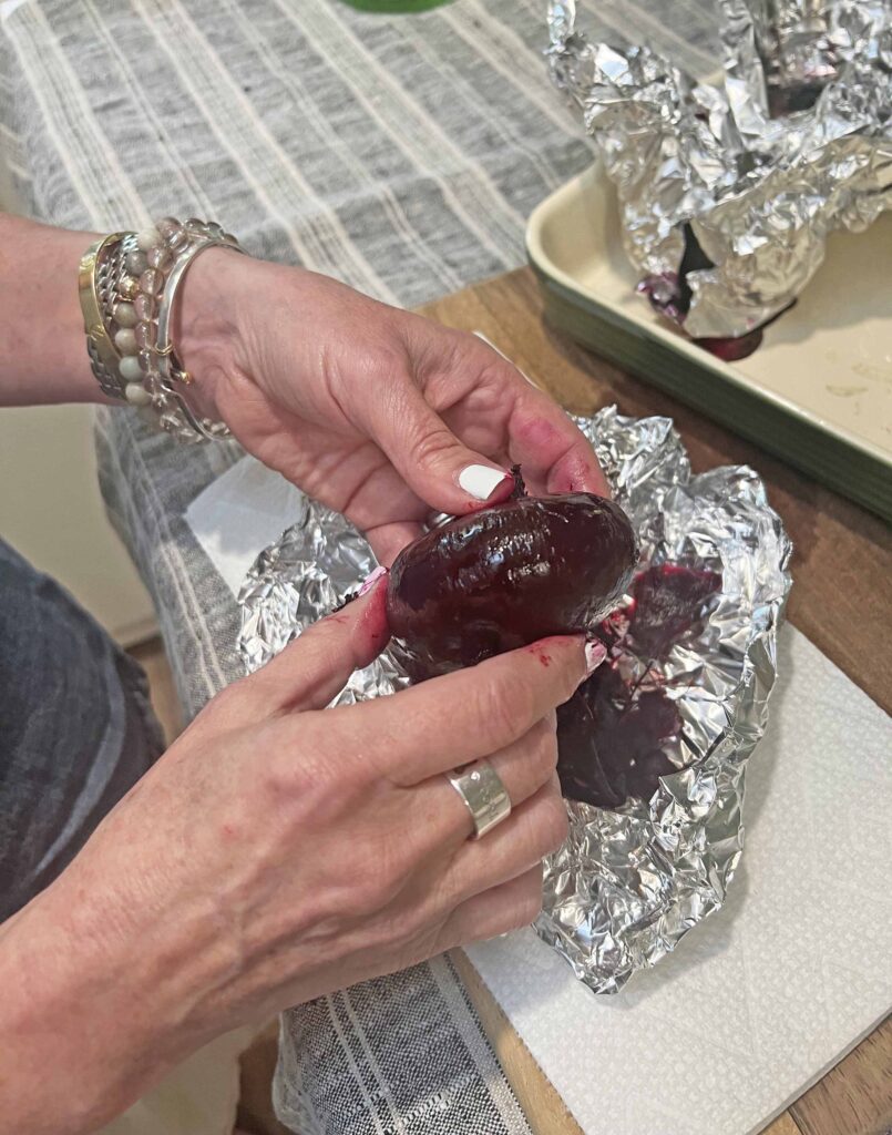 beet salad feta pear