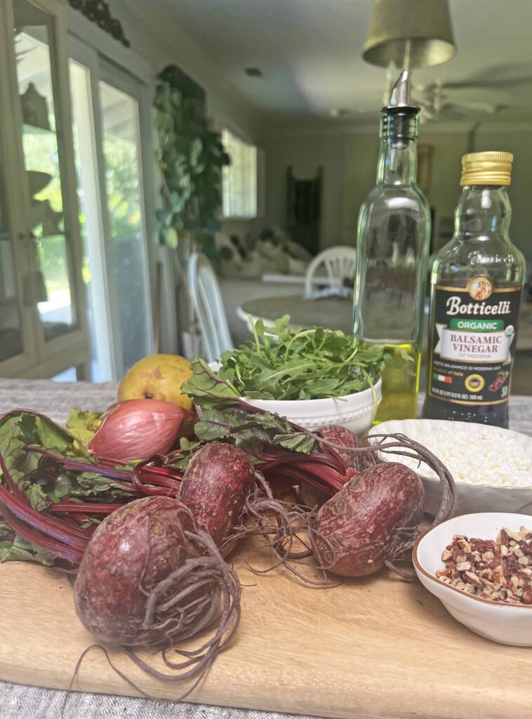 beet salad feta pear