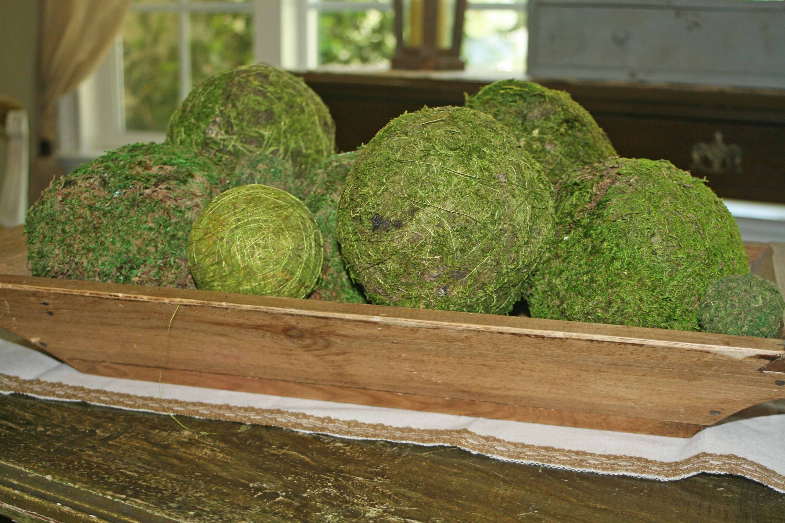 moss decor craft ideas