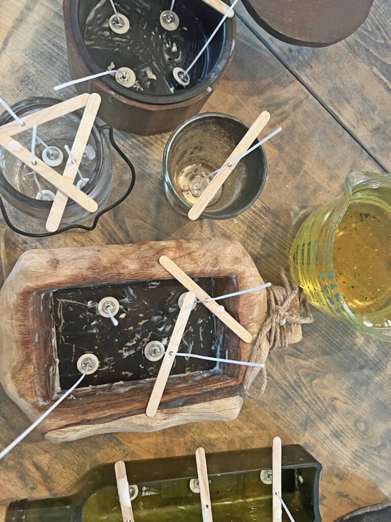 how to refill expensive candles