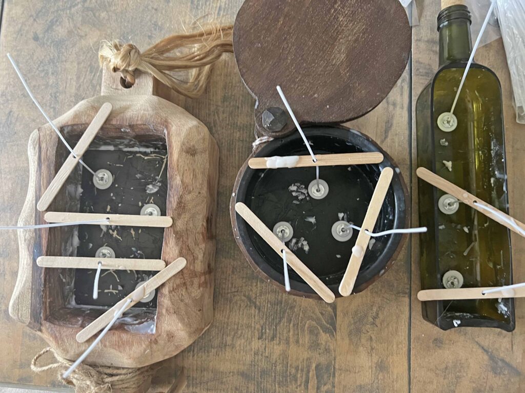 how to rerfill expensive candles