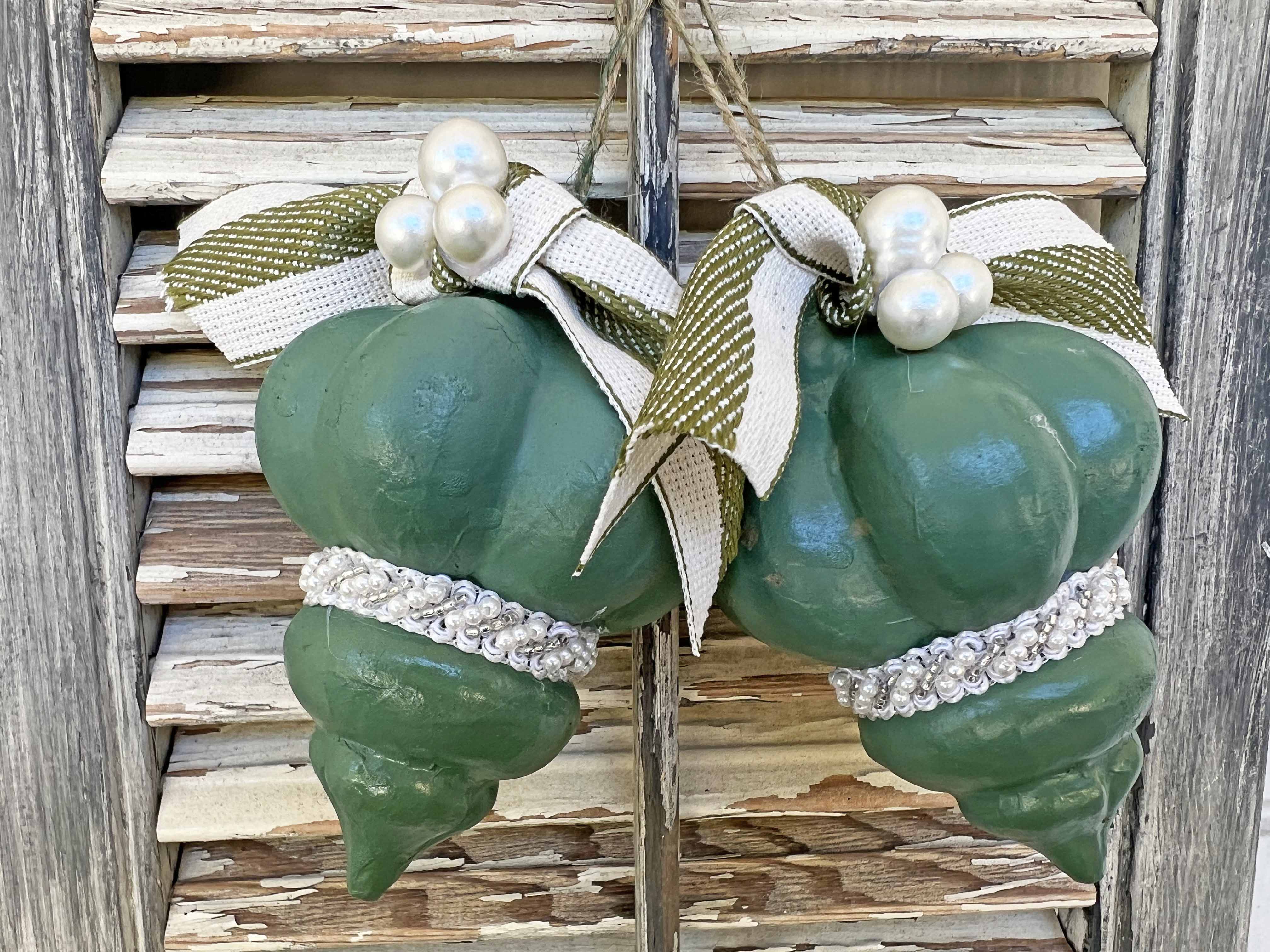 elegantly rustic ornament DIY